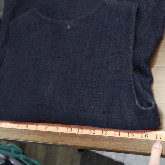 Tory Burch Mod‎ Clea Sheath Dress Womens 6 Navy Quiet Luxury Country Club Career - Picture 13 of 16